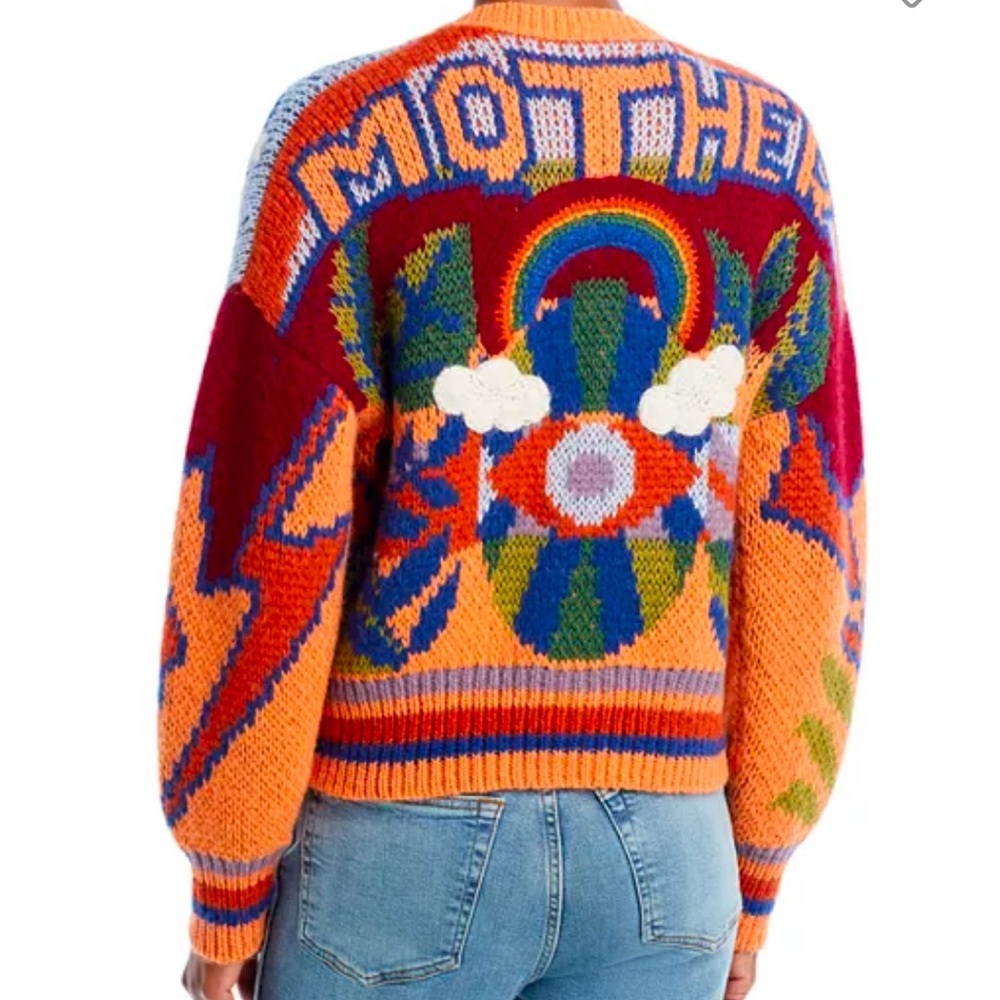 MOTHER the button cardigan in good trip (L)